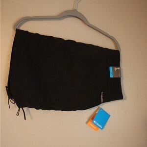 Columbia Black Athletic Skirt with Drawstring Waist